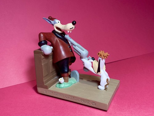 Figurine loup droopy - droopy, tex