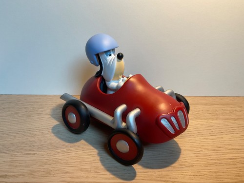Statue droopy dans voiture - statue,